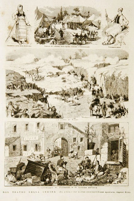 Dal teatro della guerra / Contadina serba della Korbnitza.- Esercizi …