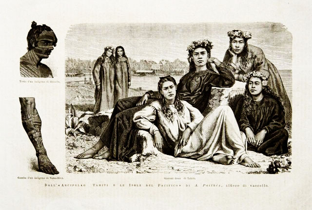 Dall' “Arcipelago Tahiti e le Isole del Pacifico” di A. …