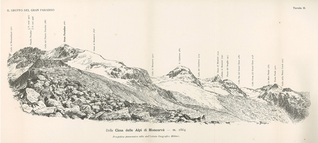 Dalla Cima delle Alpi di Moncorvè - m. 2864