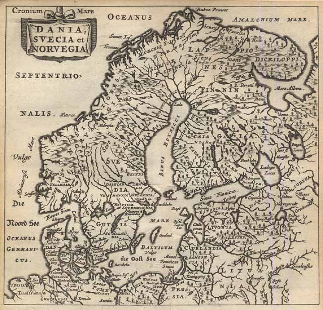 Dania, Svecia et Norvegia