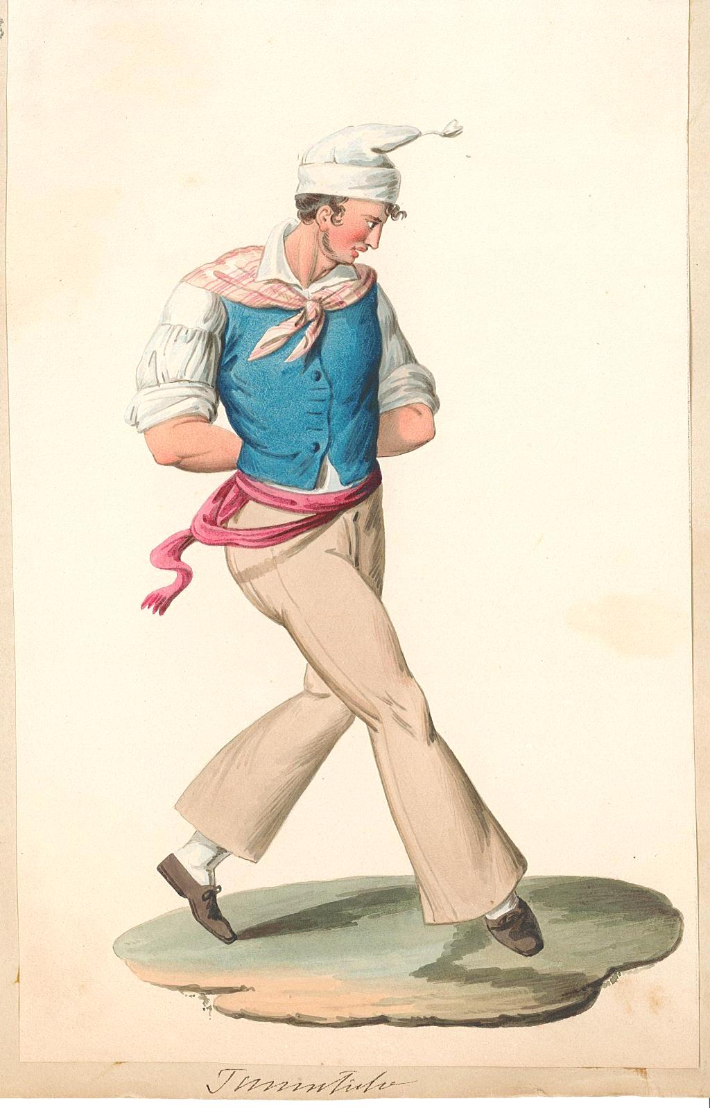 Danzatore di tarantella (senza titolo)