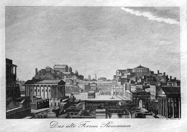 Das alte Forum Romanum