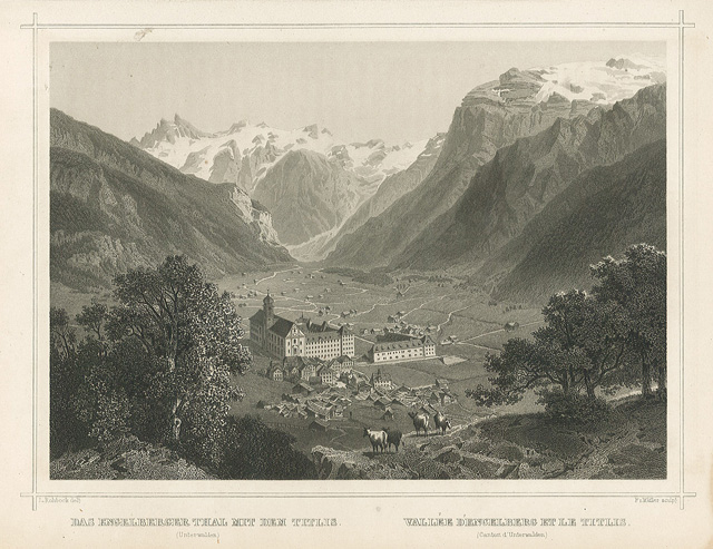 Das Engelberger thal mit dem Titlis