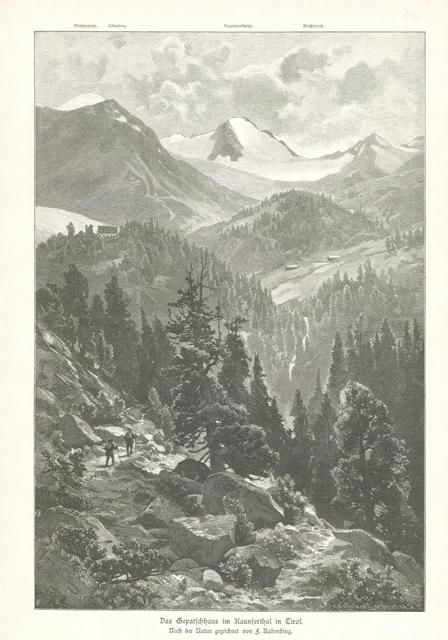 Das Gepatschhaus im Kaunserthal in Tirol