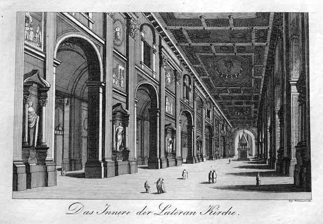 Das innere der Lateran Kirche