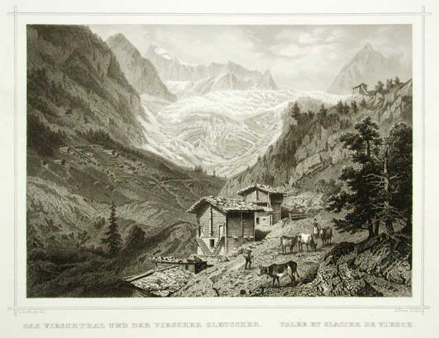 Das Vieschthal und der Viescher gletscher