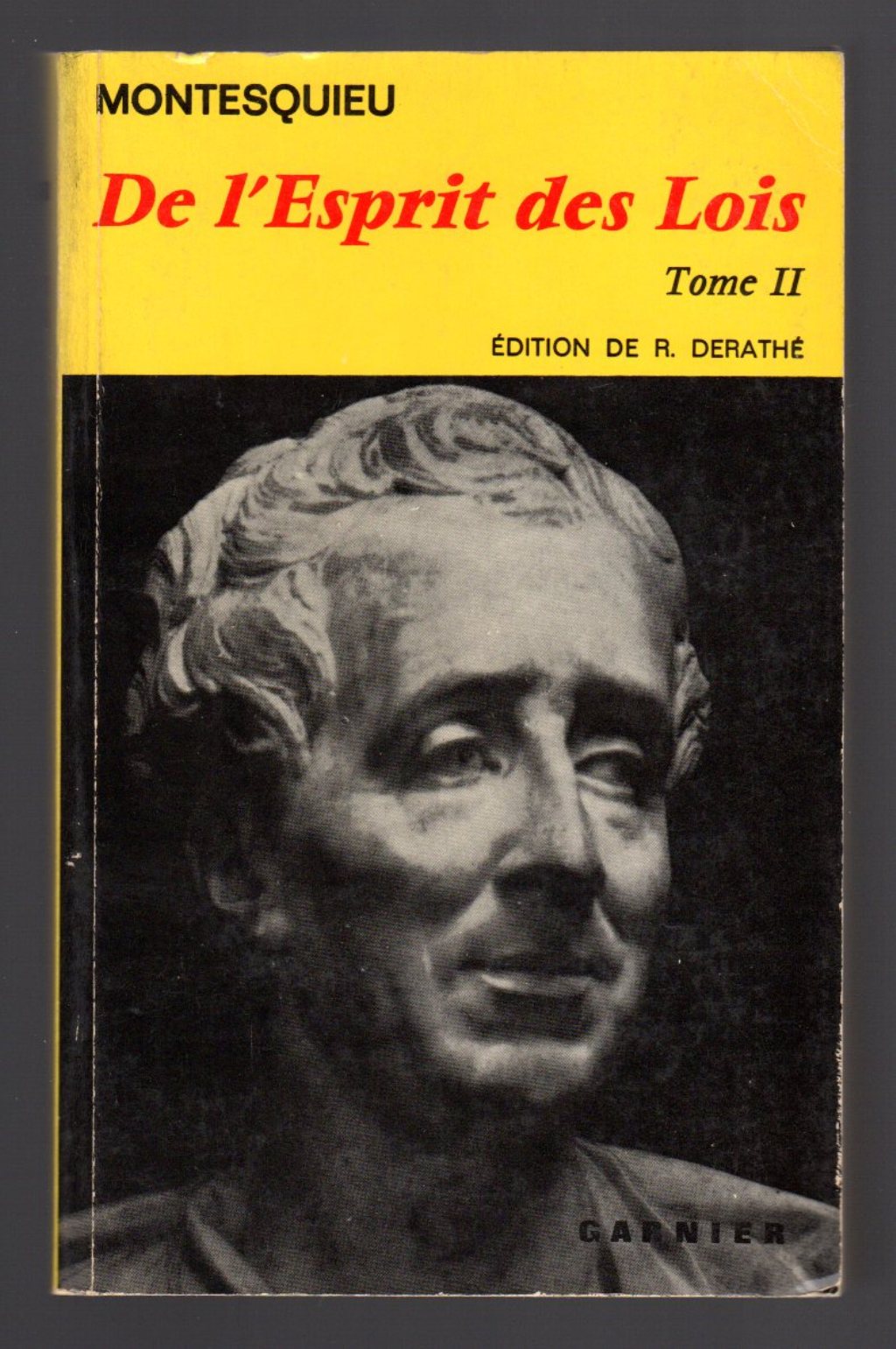 De l'Esprit des Lois Tomo II