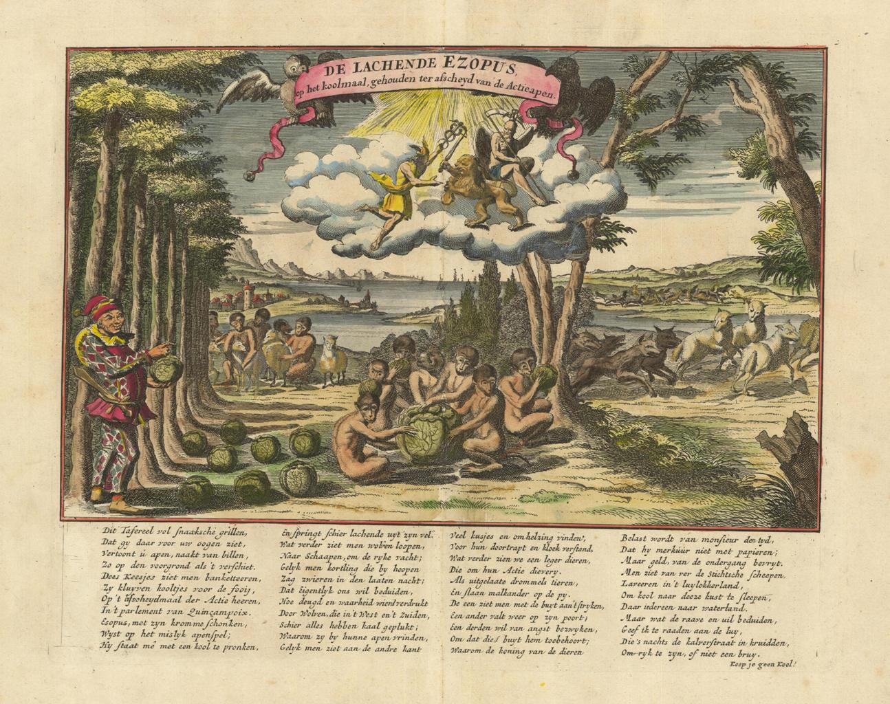 De Lachende Ezopus, op het Koolmaal, Gehouden ter Afscheyd van …