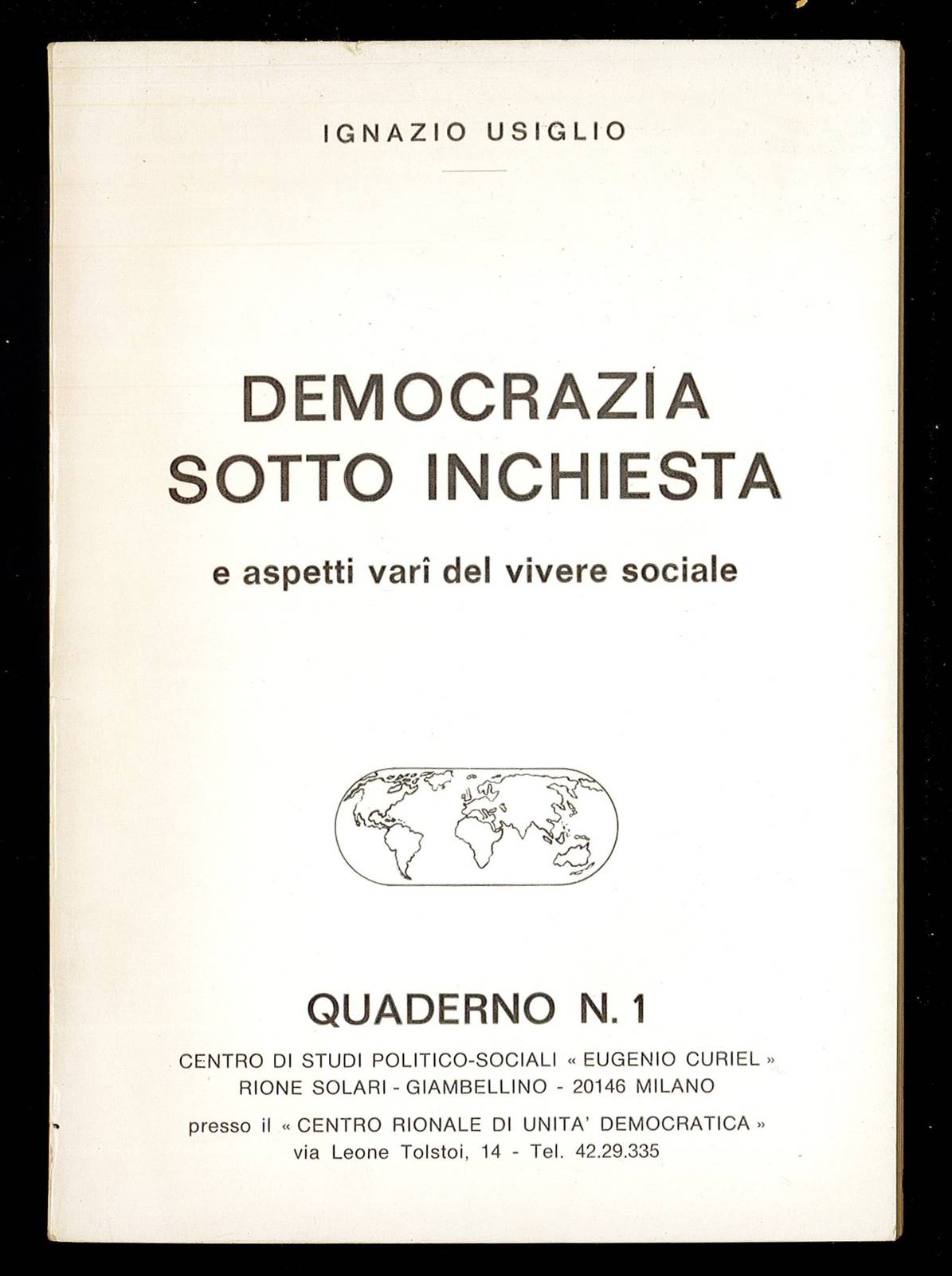 Democrazia sotto inchiesta