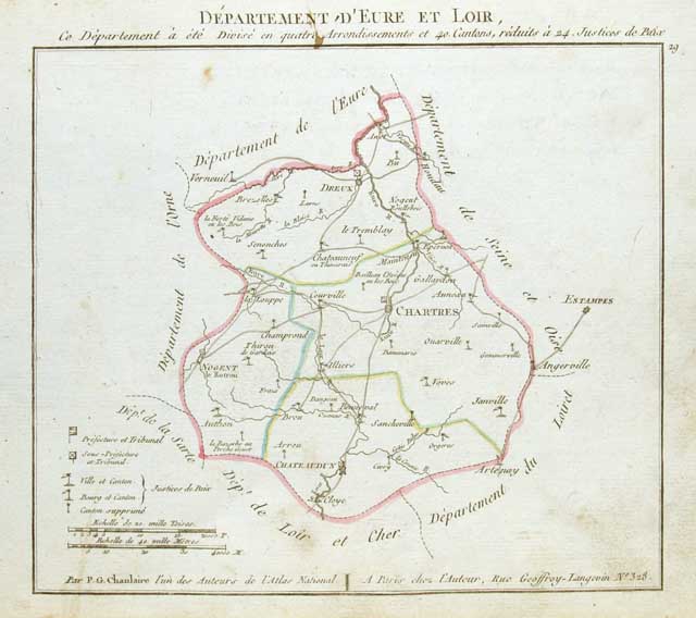 Département d'Eure et Loir .