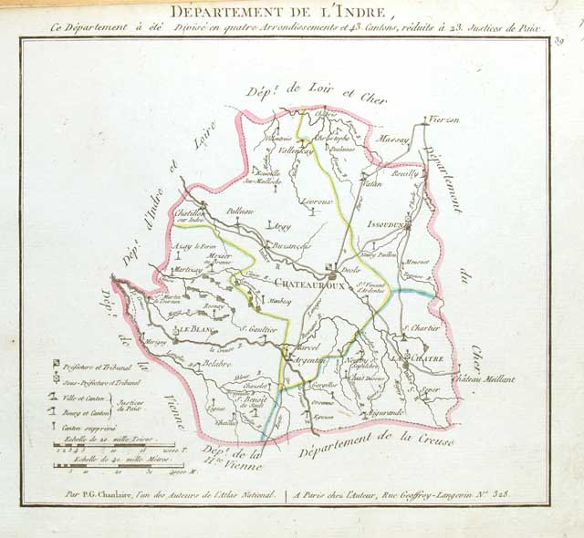 Département de l'Indre .