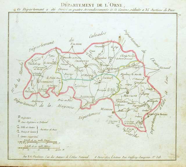 Département de l'Orne .