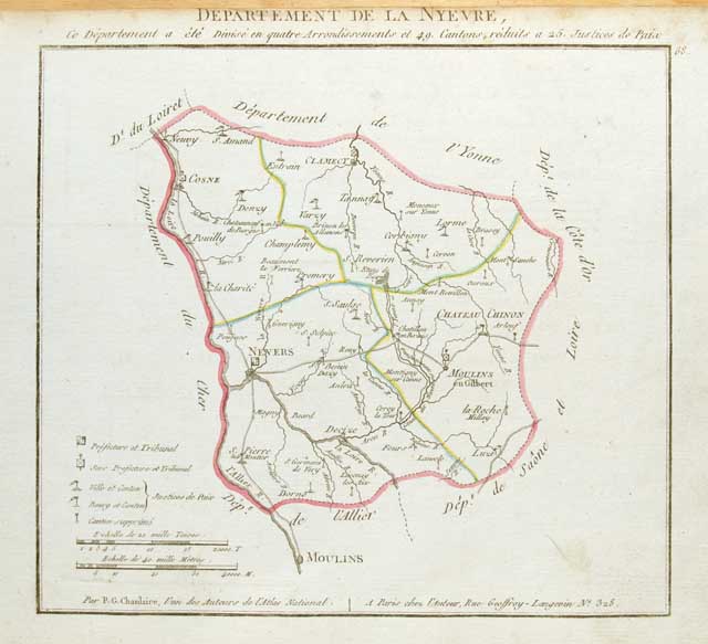 Département de La Nyevre .