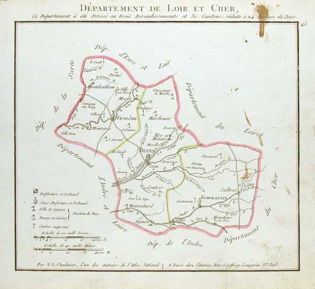 Département de Loir t Cher .