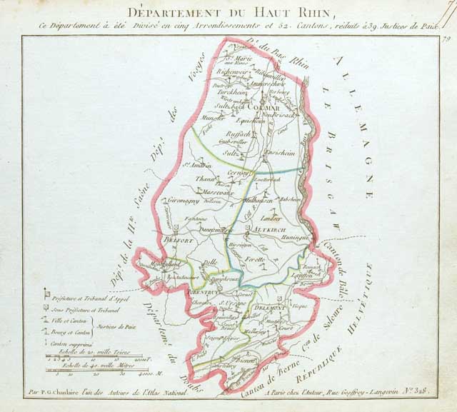 Département du Haut Rhin .