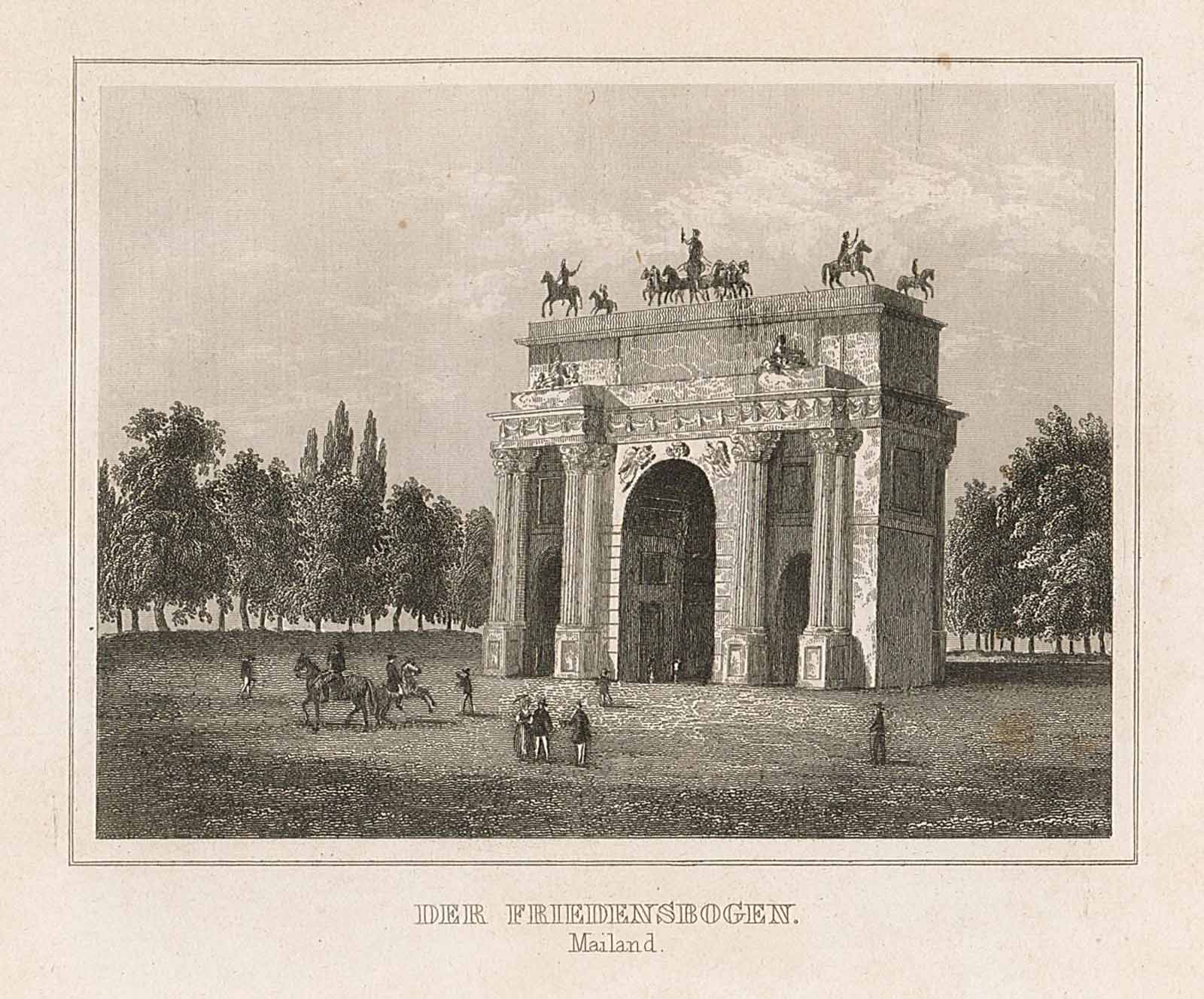 Der Friedensbogen / Mailand