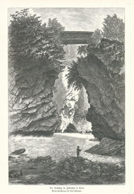 Der Hochsteg im Zillerthal in Tirol