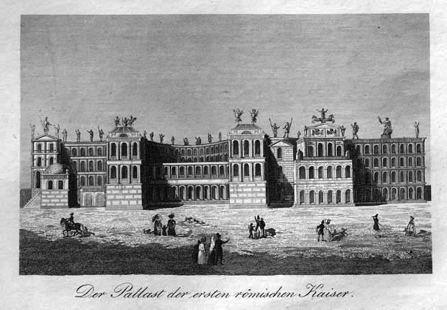 Der Pallast der ersten romischen Kaiser