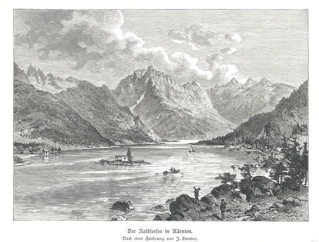 Der Raiblersee in Karnten