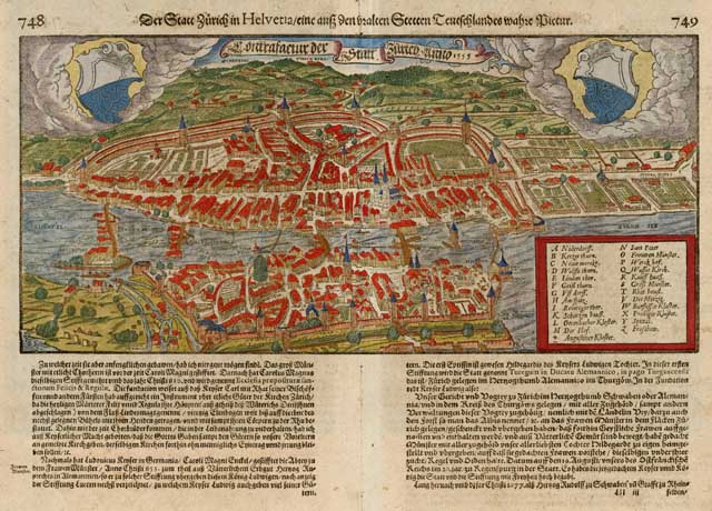 Der Satt Zürich in Helvetia/eine auss den uralten Stetten Teutschlandes …