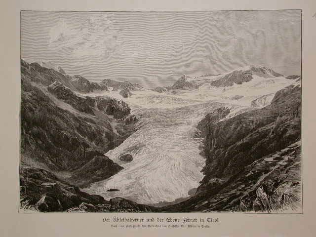 Der Ublethallferner und der Ebene Ferner in Tirol