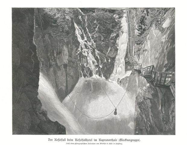 Der Wasserfallboden im Kaprunerthale (Glocknergruppe)