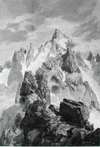 Der Wildgratkogel im Pitzthal in den Oetzthaler Alpen