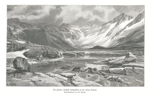 Der Zirmsee oberhalb Heiligenblut in den Hohen Tauern