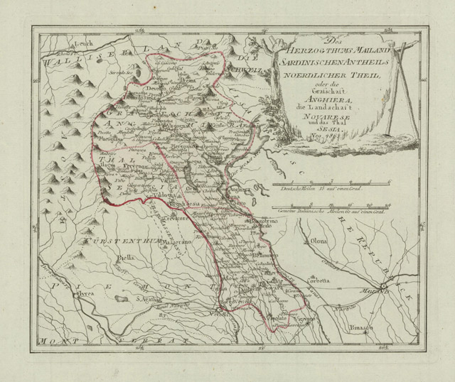 Des Herzogthums Mailand Sardinischen Antheils noerdlicher Theil, oder die grafschaft …