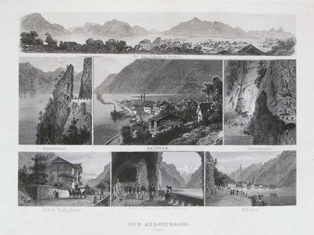 Die Axenstrasse (Schwyz)