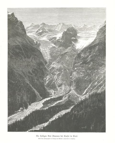 Die Heiligen drei Brunnen bei Trafoi in Tirol