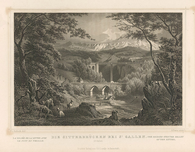 Die Sitterbrucken bei St. Gallen