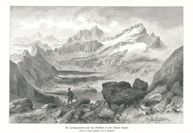 Die Sonntagskarseen und das Waldhorn in den Niedern Tauern