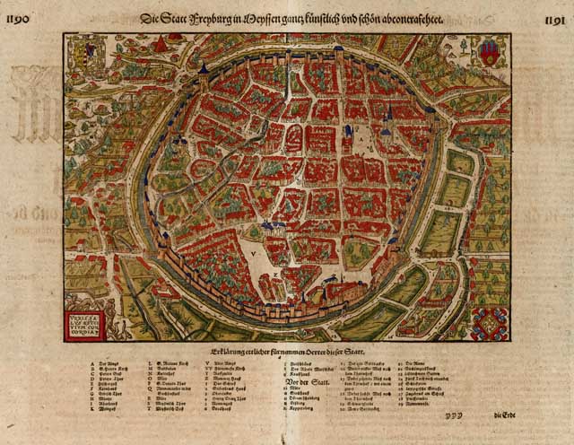 Die Statt Freyburg in Meyssen gantz furstlich und schön abcontrafehtet