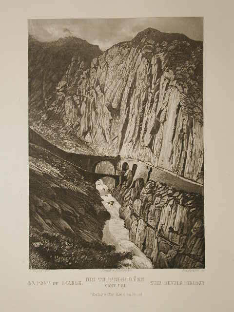 Die Teufelsbruke / Cant. Uri