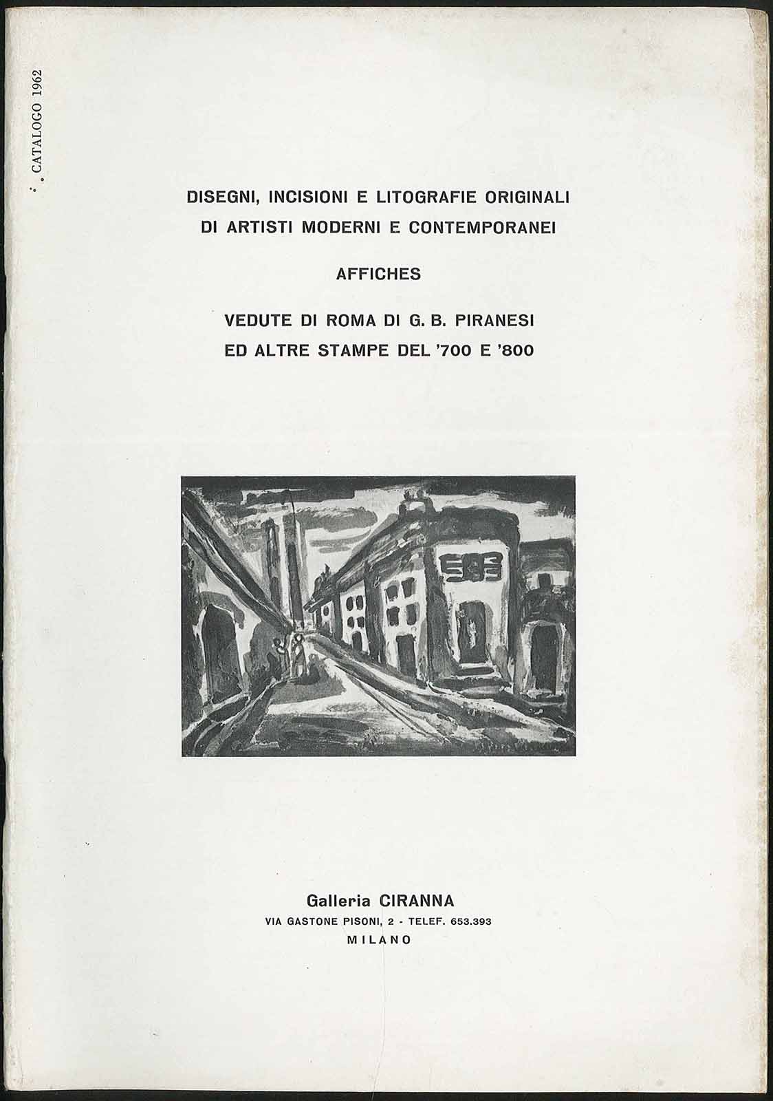 Disegni, incisioni e litografie originali di artisti moderni e contemporanei-Affiches …