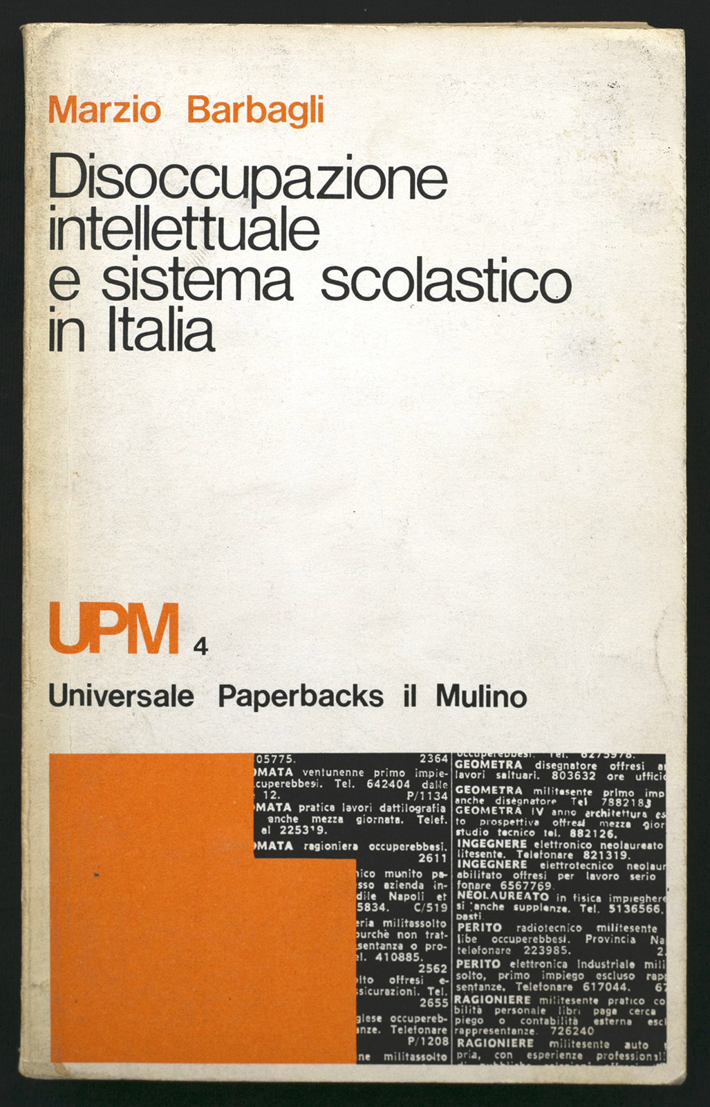 Disoccupazione intellettuale e sistema scolastico in Italia