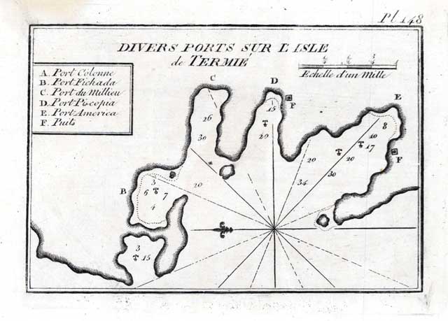 Divers ports sur l'Isle de Termié