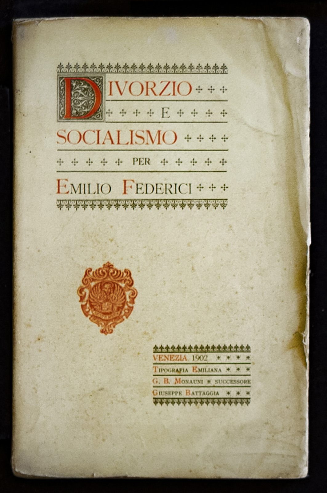 Divorzio e socialismo