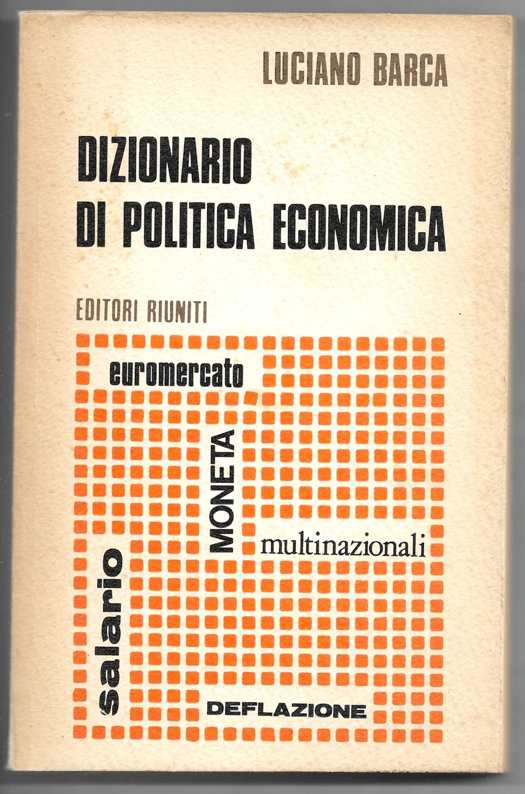 Dizionario di politica economica