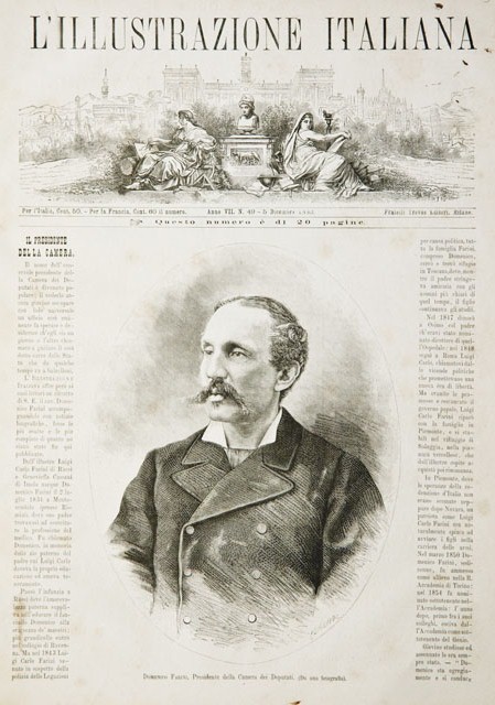 Domenico Farini, Presidente della Camera dei Deputati