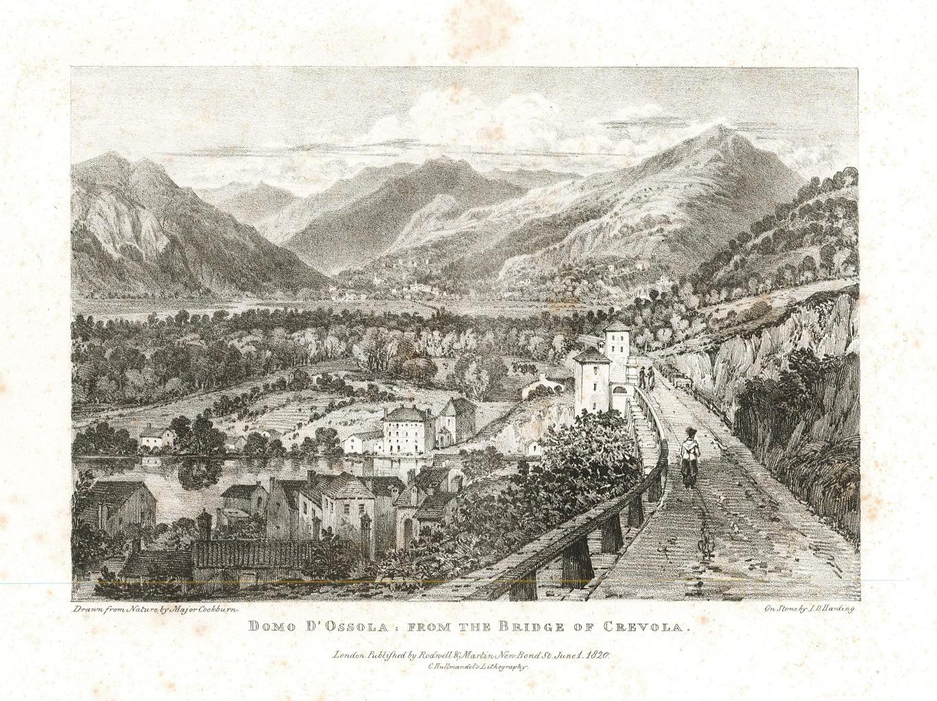 Domo D'Ossola, from the Bridge of Crevola