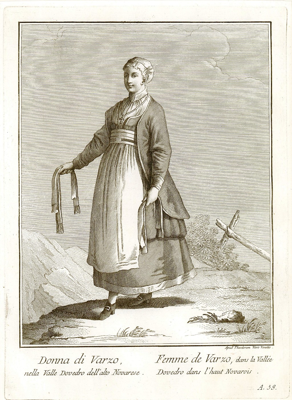 Donna di Varzo nella Valle Dovedro dell'alto Novarese - Il …