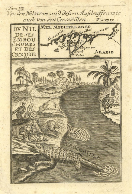 Du Nil de ses embou chures et des crocodiles