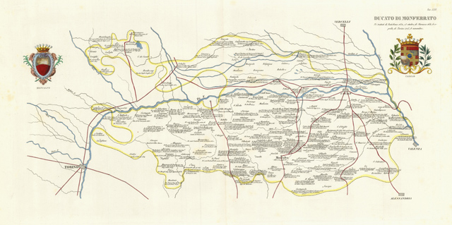 Ducato di Monferrato Pe trattati di Ratisbonna 1630, 13 ottobre, …