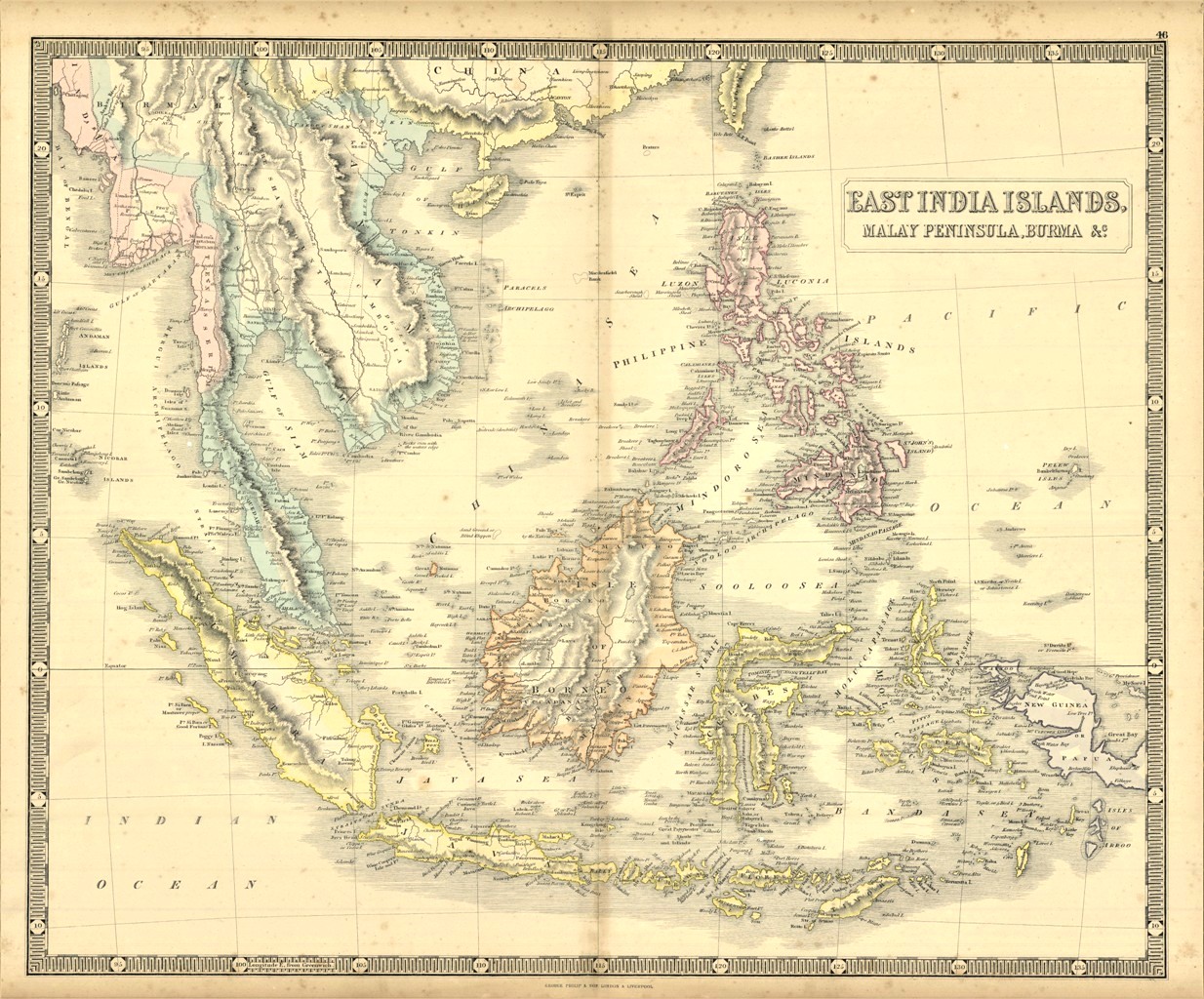 East India Islands, Malay Peninsula, Burma &c.