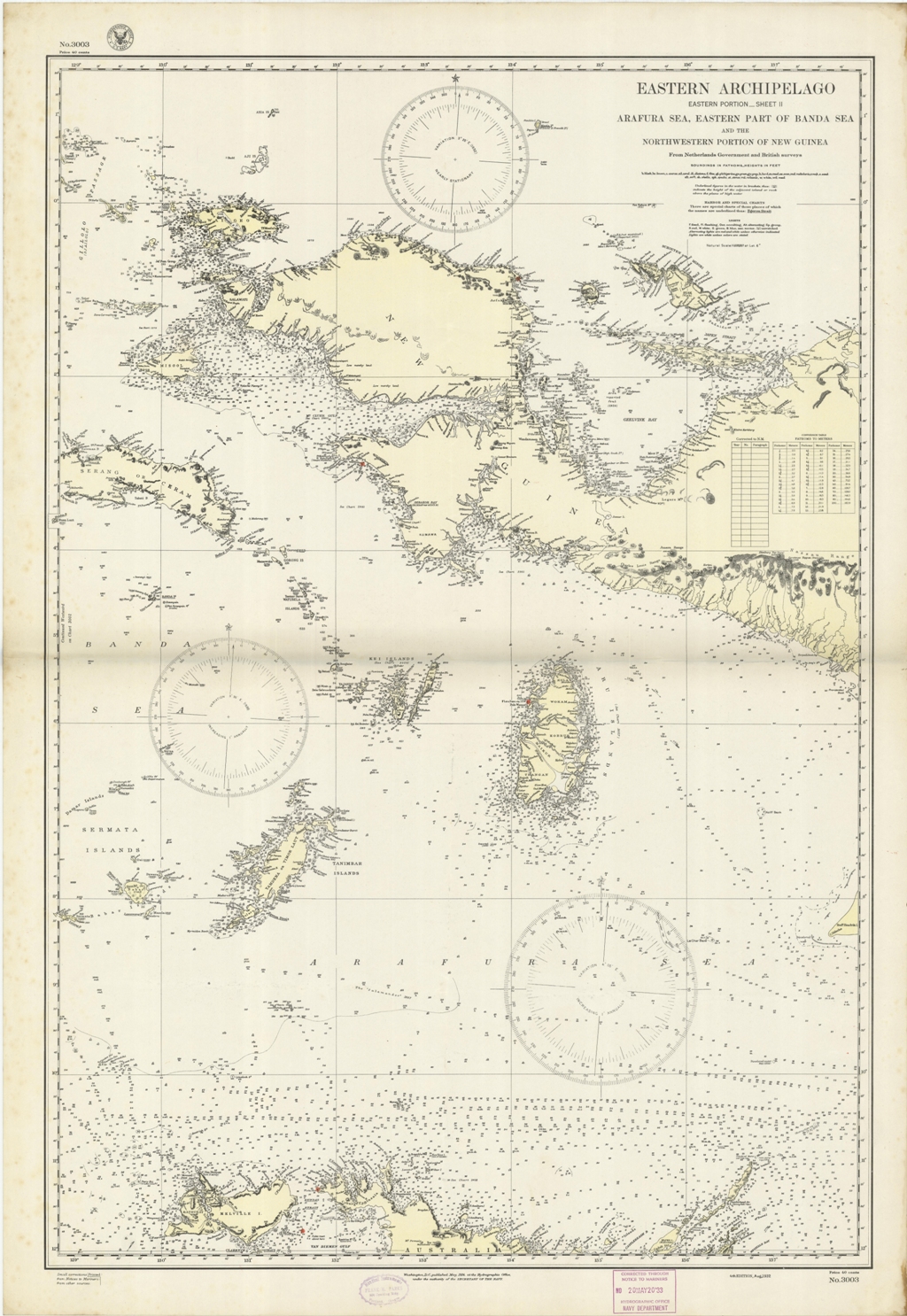 Eastern Archipelago - Arafura Sea, Eastern part of Banda Sea …