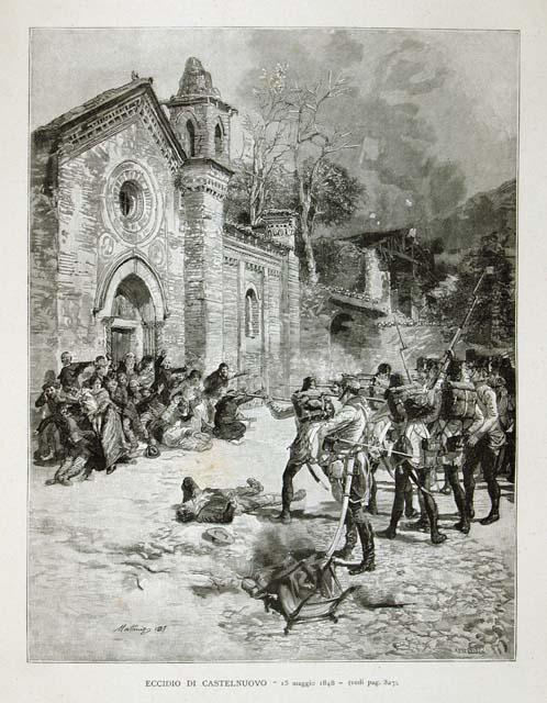 Eccidio di Castelnuovo - 15 maggio 1848