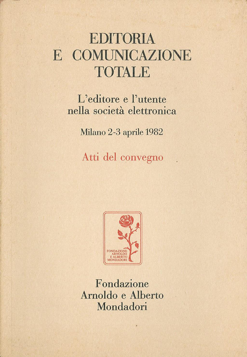 Editoria e comunicazione totale