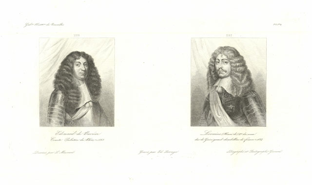 Edouard de Baviere Comte Palatin du Rhin - Lorraine (Henri …